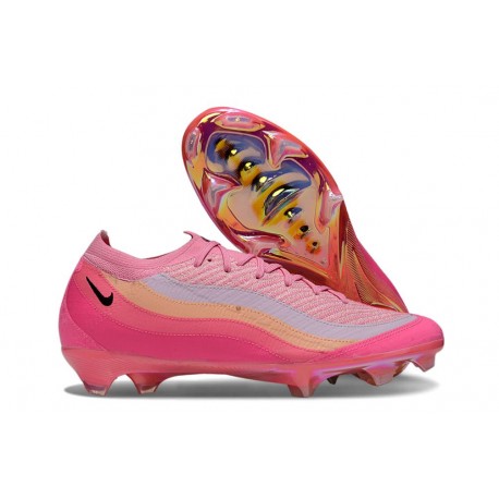 Nike Air Zoom Mercurial Vapor XVI Elite FG Cleats Air Max 95 Pink