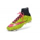 Cristiano Ronaldo Nike Mercurial Superfly 4 FG Soccer Boots Safari Yellow Pink