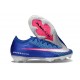 New Nike Zoom Mercurial Vapor 16 Elite FG Blue Pink Silver