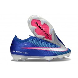 New Nike Zoom Mercurial Vapor 16 Elite FG Blue Pink Silver