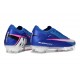 New Nike Zoom Mercurial Vapor 16 Elite FG Blue Pink Silver