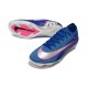 New Nike Zoom Mercurial Vapor 16 Elite FG Blue Pink Silver