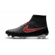 Nike High Top Magista Obra FG ACC Soccer Cleats Black Crimson