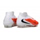 Nike Phantom 6 Elite High FG Shoes White Red Black