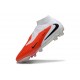 Nike Phantom 6 Elite High FG Shoes White Red Black