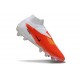 Nike Phantom 6 Elite High FG Shoes White Red Black