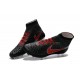 Nike High Top Magista Obra FG ACC Soccer Cleats Black Crimson