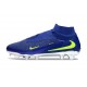 Nike Phantom 6 Elite High FG Shoes Blue Volt