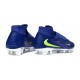 Nike Phantom 6 Elite High FG Shoes Blue Volt