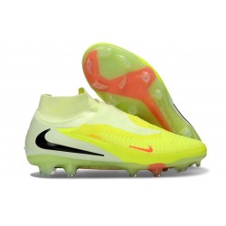 Nike Phantom 6 Elite High FG Shoes Yellow Green