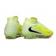 Nike Phantom 6 Elite High FG Shoes Yellow Green