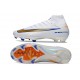 Nike Air Zoom Mercurial Superfly X Elite FG White Blue Gold