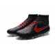 Nike High Top Magista Obra FG ACC Soccer Cleats Black Crimson