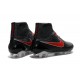Nike High Top Magista Obra FG ACC Soccer Cleats Black Crimson