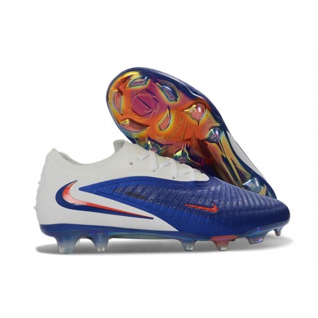 Nike Phantom 6 Elite Low FG Boot Racer Blue White Red