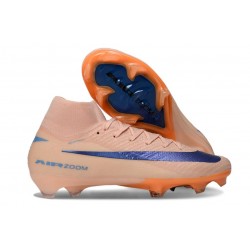 New Nike Mercurial Superfly 10 Elite FG Shoes Orange Blue