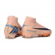 New Nike Mercurial Superfly 10 Elite FG Shoes Orange Blue