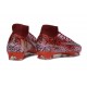 New Nike Mercurial Superfly 10 Elite FG Shoes Red Safari Silver