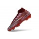 New Nike Mercurial Superfly 10 Elite FG Shoes Red Safari Silver