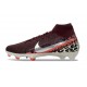 New Nike Mercurial Superfly 10 Elite FG Shoes Maroon Silver