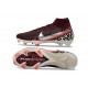 New Nike Mercurial Superfly 10 Elite FG Shoes Maroon Silver