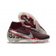 New Nike Mercurial Superfly 10 Elite FG Shoes Maroon Silver