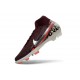 New Nike Mercurial Superfly 10 Elite FG Shoes Maroon Silver