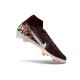 New Nike Mercurial Superfly 10 Elite FG Shoes Maroon Silver
