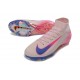 New Nike Mercurial Superfly 10 Elite FG Shoes Pink Blue