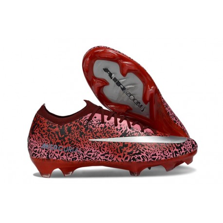 New Nike Zoom Mercurial Vapor 16 Elite FG Red Silver