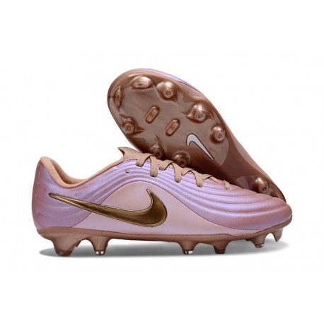New Nike Tiempo Maestro Elite FG Cleat Mtlc Red Bronze Mtlc Rose Gold