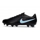 New Nike Tiempo Maestro Elite FG Cleat Black Ice Blue