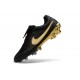 New Nike Tiempo SE Elite FG Cleat Black Golden