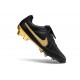 New Nike Tiempo SE Elite FG Cleat Black Golden