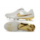 New Nike Tiempo SE Elite FG Cleat White Gold