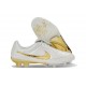 New Nike Tiempo SE Elite FG Cleat White Gold