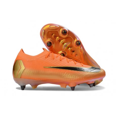 Nike Zoom Mercurial Vapor XVI Elite SG Pro Déjà Vu - Total Orange Metallic Vivid Gold Limited Edition