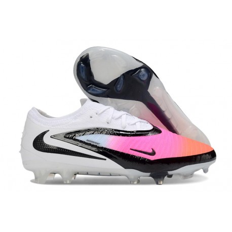 Nike Phantom 6 Elite Low FG Boot Pink White Black