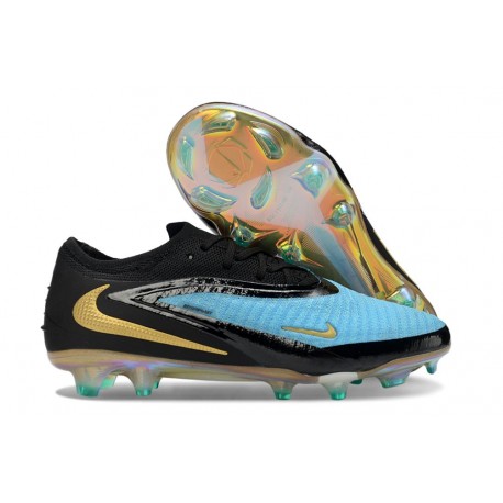 Nike Phantom 6 Elite Low FG Boot Blue Black Golden