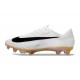 Nike Air Zoom Mercurial Vapor XVII Elite FG Cleats White Black Gold