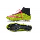 Cristiano Ronaldo Nike Mercurial Superfly 4 FG Soccer Boots Safari Yellow Pink