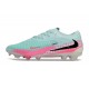 Nike Phantom 6 Elite Low FG Boot Pistachio Frost Pink Black