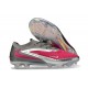 Nike Phantom 6 Elite Low FG Boot Red Grey Silver