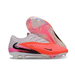 Nike Phantom 6 Elite Low FG Boot Crimson White Black