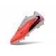 Nike Phantom 6 Elite Low FG Boot Crimson White Black