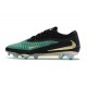 Nike Phantom 6 Elite Low FG Boot Green Black Gold