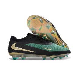 Nike Phantom 6 Elite Low FG Boot Green Black Gold