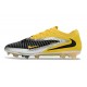 Nike Phantom 6 Elite Low FG Boot Black Yellow Silver