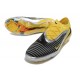 Nike Phantom 6 Elite Low FG Boot Black Yellow Silver