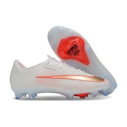 Nike Mercurial Vapor 17 Elite Firm Ground Boots White Orange Silver